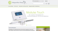 Desktop Screenshot of akupunktur-shop.com